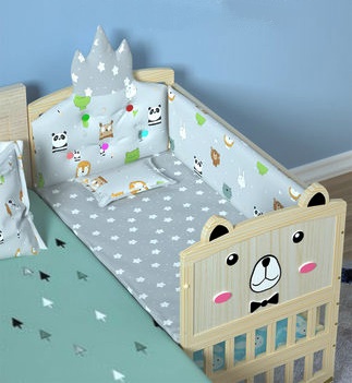 เตียงนอนไม้ สีเบจ ปรับขยายเตียงใหญ่ได้ B10145(W3)