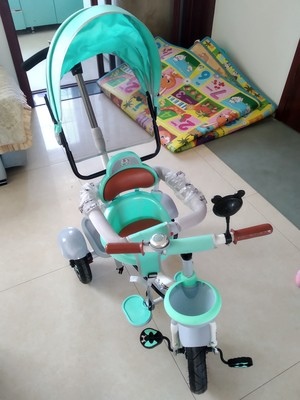 C10170 รถ3ล้อเด็ก 2 in 1 ก้านคันเข็นบังคับล้อได้