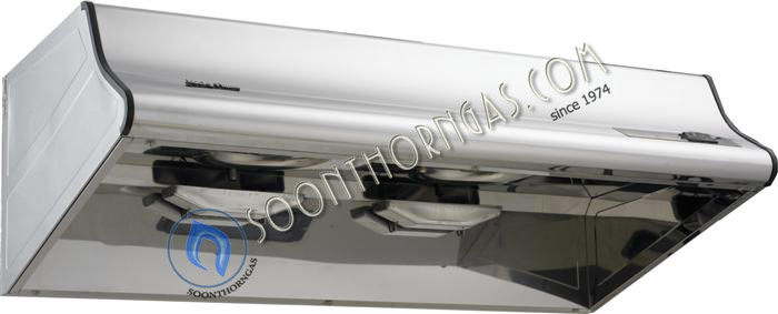 เครื่องดูดควันสแตนเลส Lucky Flame รุ่น R-1200S (ขนาด 120 ซม)