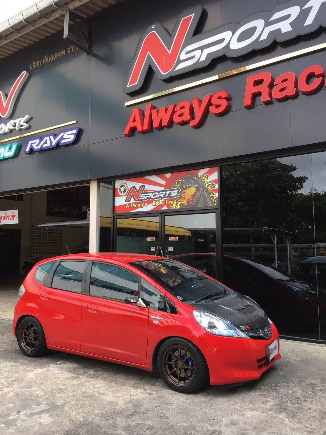 Honda Jazz + CE28 15x7+28 4-100
