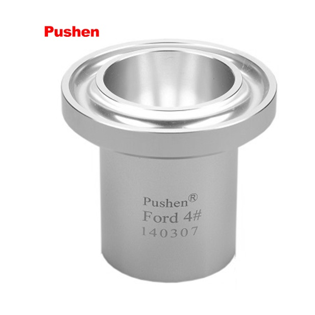 PUSHEN Paint Viscosity Cup FORD Flow Dip Cups ASTM D1200 D333 D356 viscometer for low viscosity liquids,