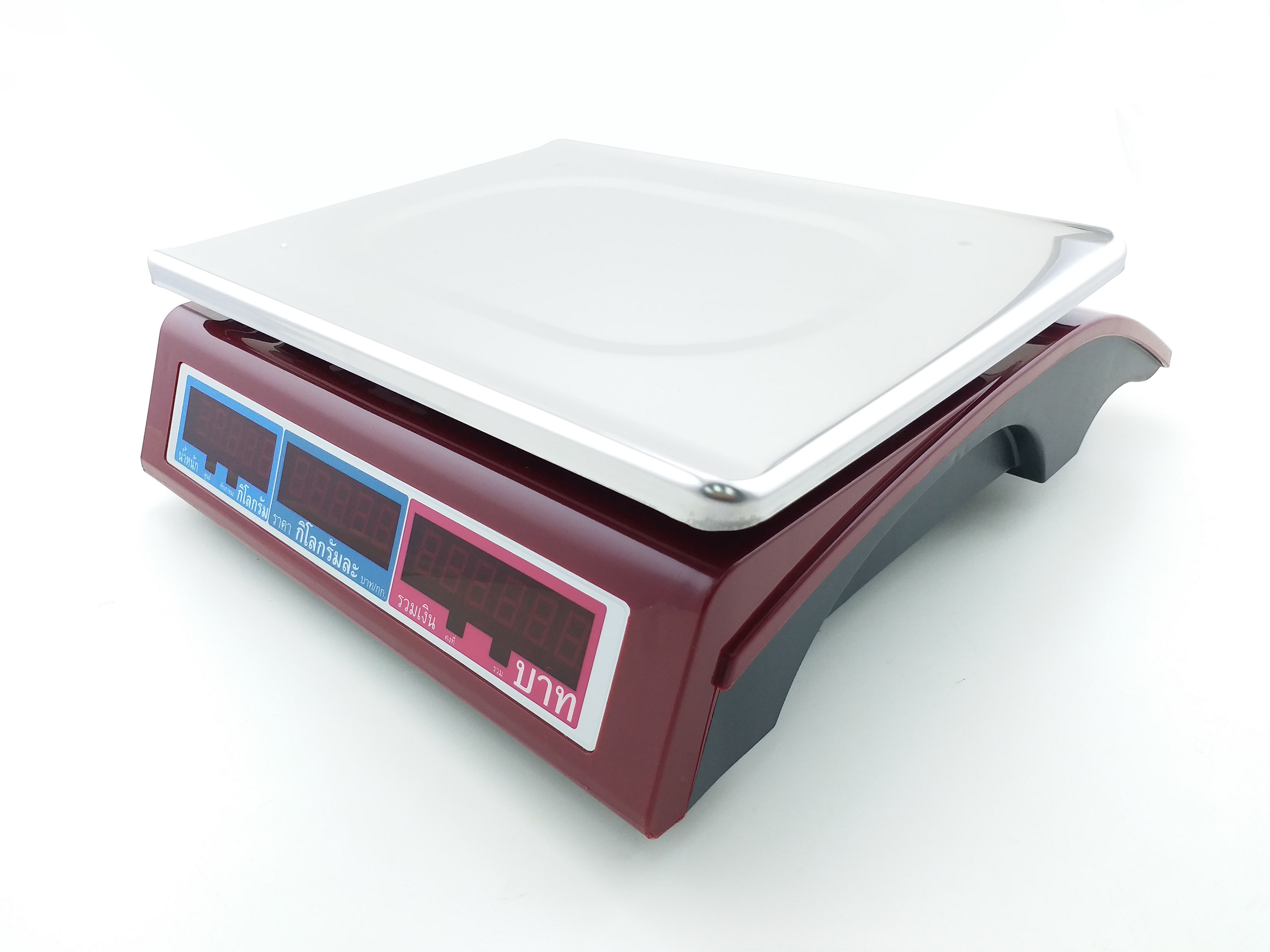 เครื่องชั่งน้ำหนักและคำนวณราคา SUNFORD ACS-30-JE21 จอแอลอีดี เรืองแสง (30 กิโลกรัม ความละเอียด 15kg/5g + 30kg/10g)