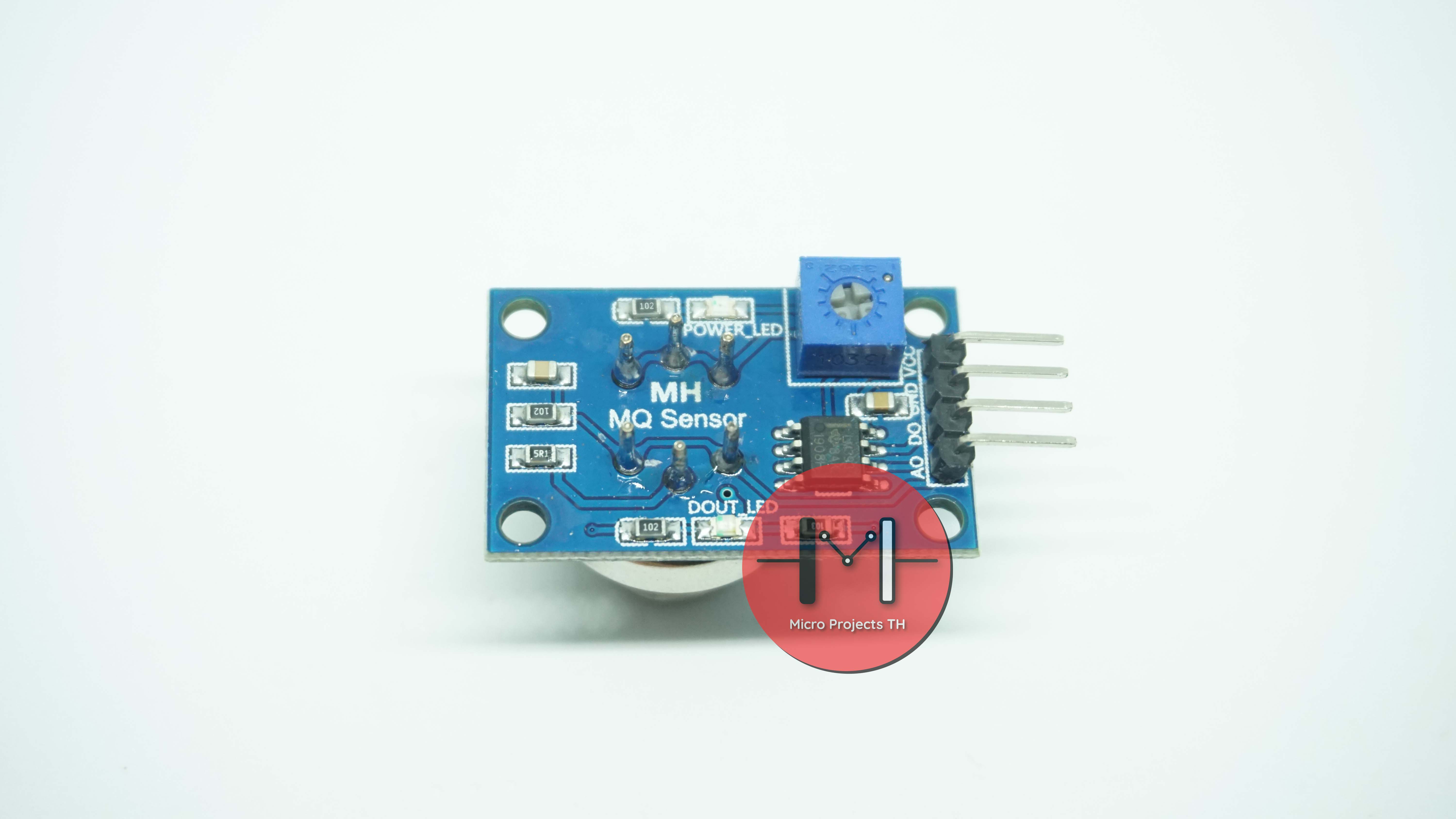 MQ-135 Air Quality Sensor Hazardous Harmful Gas Detection เซ็นเซอร์ตรวจับแก๊สที่เป็นอัตรายแก่มนุษย์