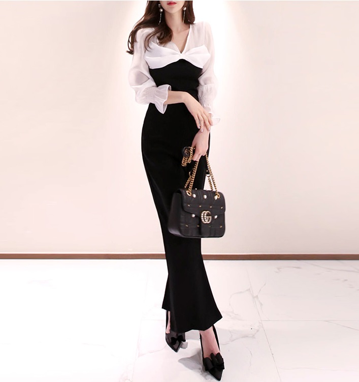 ชุดจั๊มสูทขายาวสีดำ น่ารักมากๆๆค่ะ ส่งฟรี ems