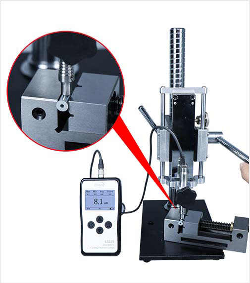 Linshang,เครื่องวัดความหนาสี,LS225+F500 Plating Thickness Gauge, Applicable to measure ultra-thin plating below 10μm, Coating Thickness Gauge High Precision LS225+F500 Ferrous, Ultra-thin Plating Below 10μm Magnetic Induction Ultra-small Probe ,