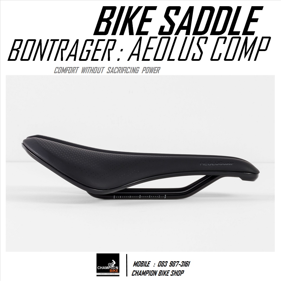 เบาะจักรยาน BONTRAGER : AEOLUS COMP BIKE SADDLE สีดำ