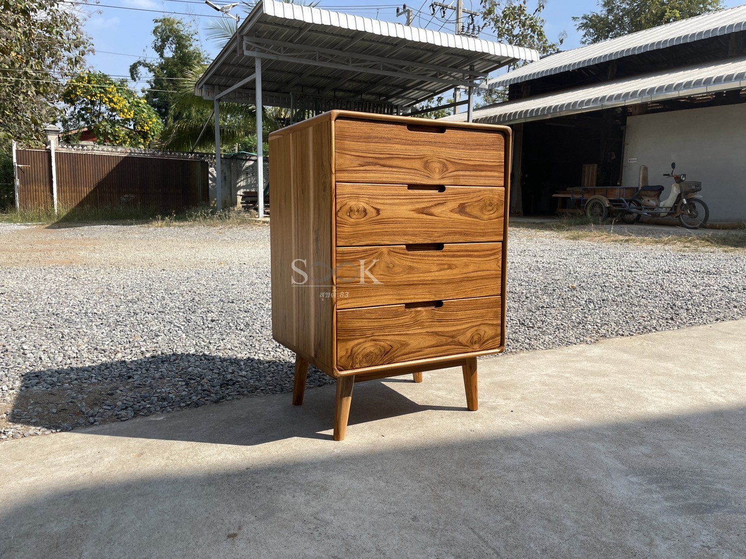 ตู้เอกสารมินิมอล 4 ลิ้นชัก