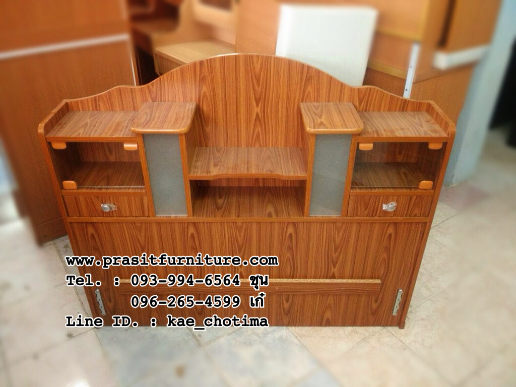 เตียงไม้ 3.5 ฟุต รุ่น A4