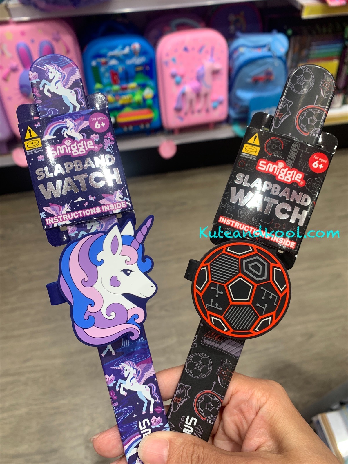 นาฬิกา Smiggle slabband watch- บอล