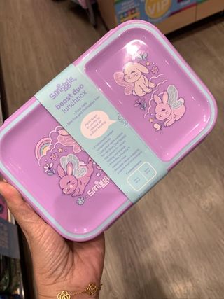 Smiggle กล่องข้าว Boost Duo - กระต่าย ม่วง