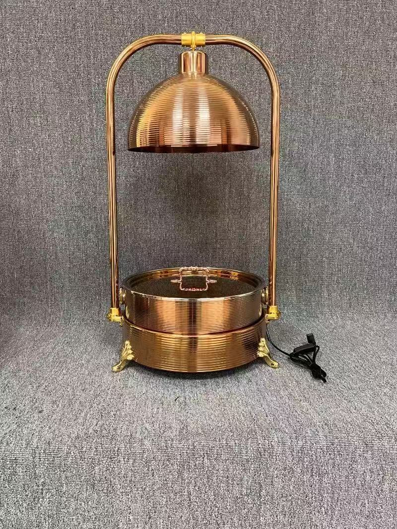 เตาอุ่นบุฟเฟ่ต์ อ่างสแตนเลส