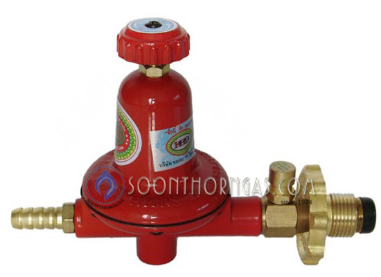 หัวปรับแก๊สแรงดันสูง ระบบเซฟตี้ HIGAS รุ่น HH380S (Safety)
