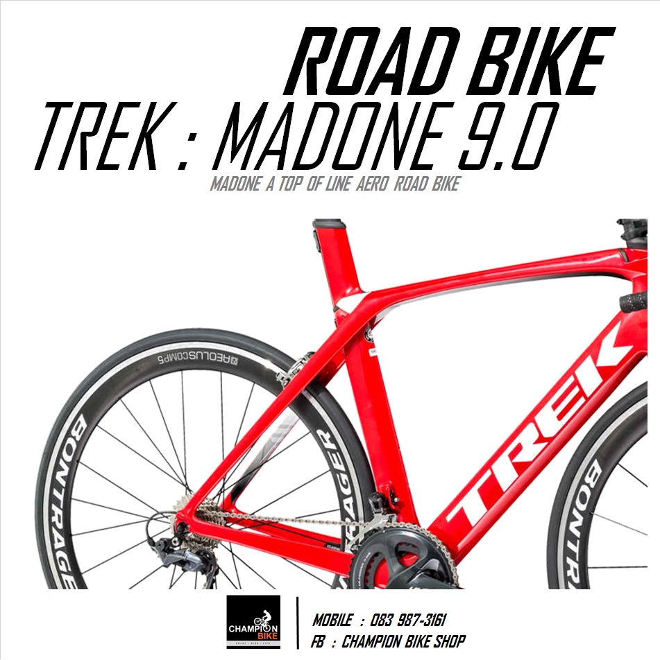 จักรยานเสือหมอบ TREK : MADONE 9.0 AERO ROAD BIKE -2018