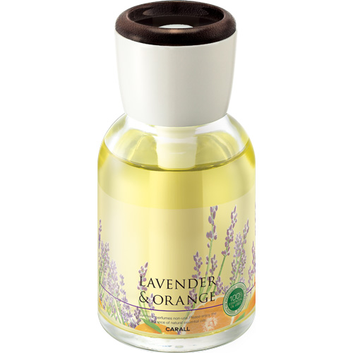 น้ำหอมปรับอากาศติดรถยนต์ จากญี่ปุ่น CARALL 'NATURI' (กลิ่น Lavender & Orange)