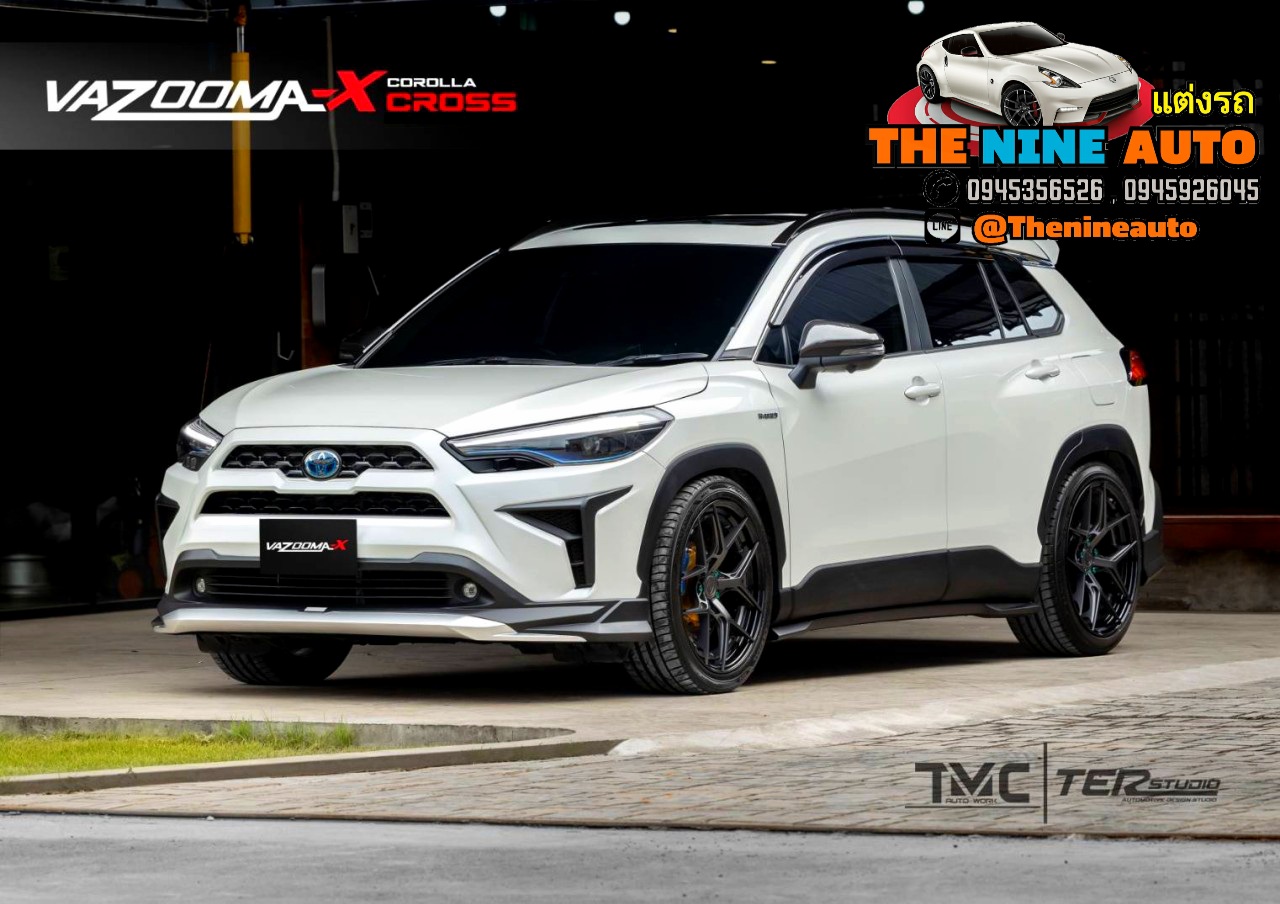 ชุดแต่งโคโรลล่า ครอส Corolla Cross 2020 แบบ Vazooma ชุด 6 ชิ้น