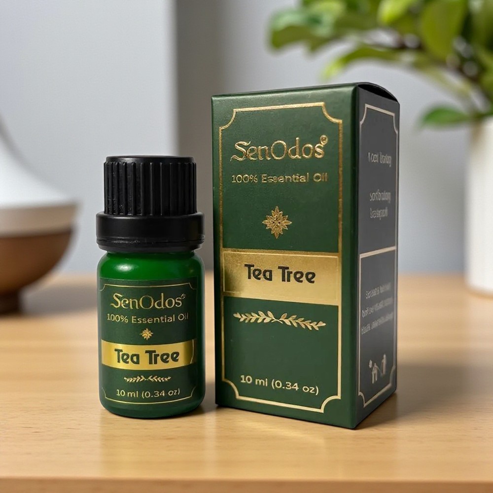 SenOdos น้ำมันหอมระเหย แท้ กลิ่นทีทรีออยด์ Tea Tree Pure Essential Oils 10ml