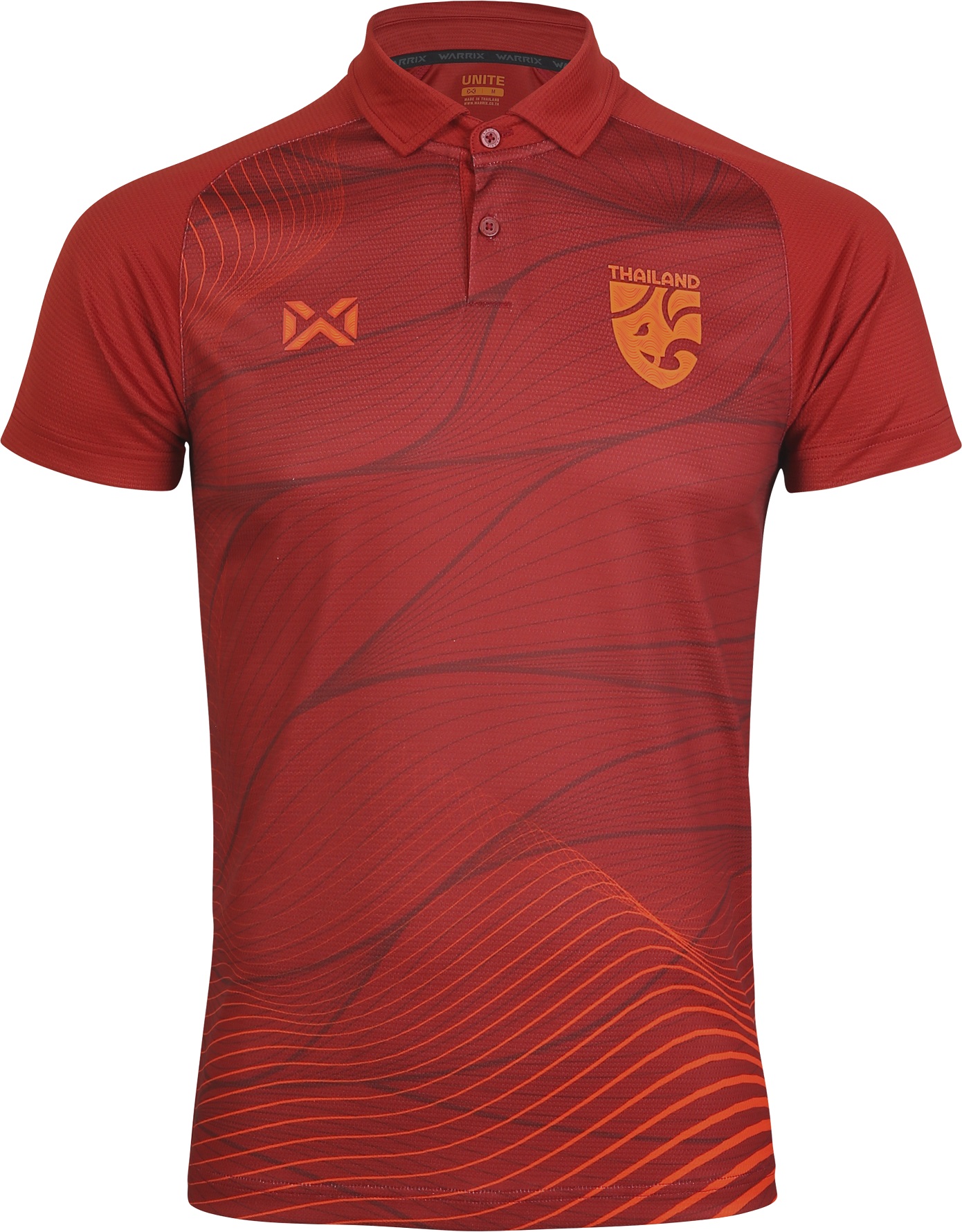 เสื้อเชียร์คอโปโล 2022-2023 เสื้อฟุตบอลทีมชาติไทย Thailand National Team Kit (Cheer Polo Version) WA-224FBATH30