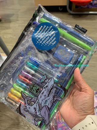 เซ็ต สมุด สี เครื่องเขียน Smiggle Essentials A5 Stationery Kit- dragon