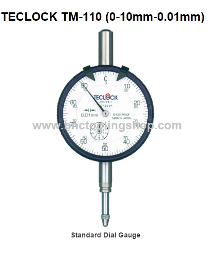 ไดอัลเกจ TechLock รู่นTM-110, Techlock Dial Indicator TM-110(0-10mm)-0.01mm