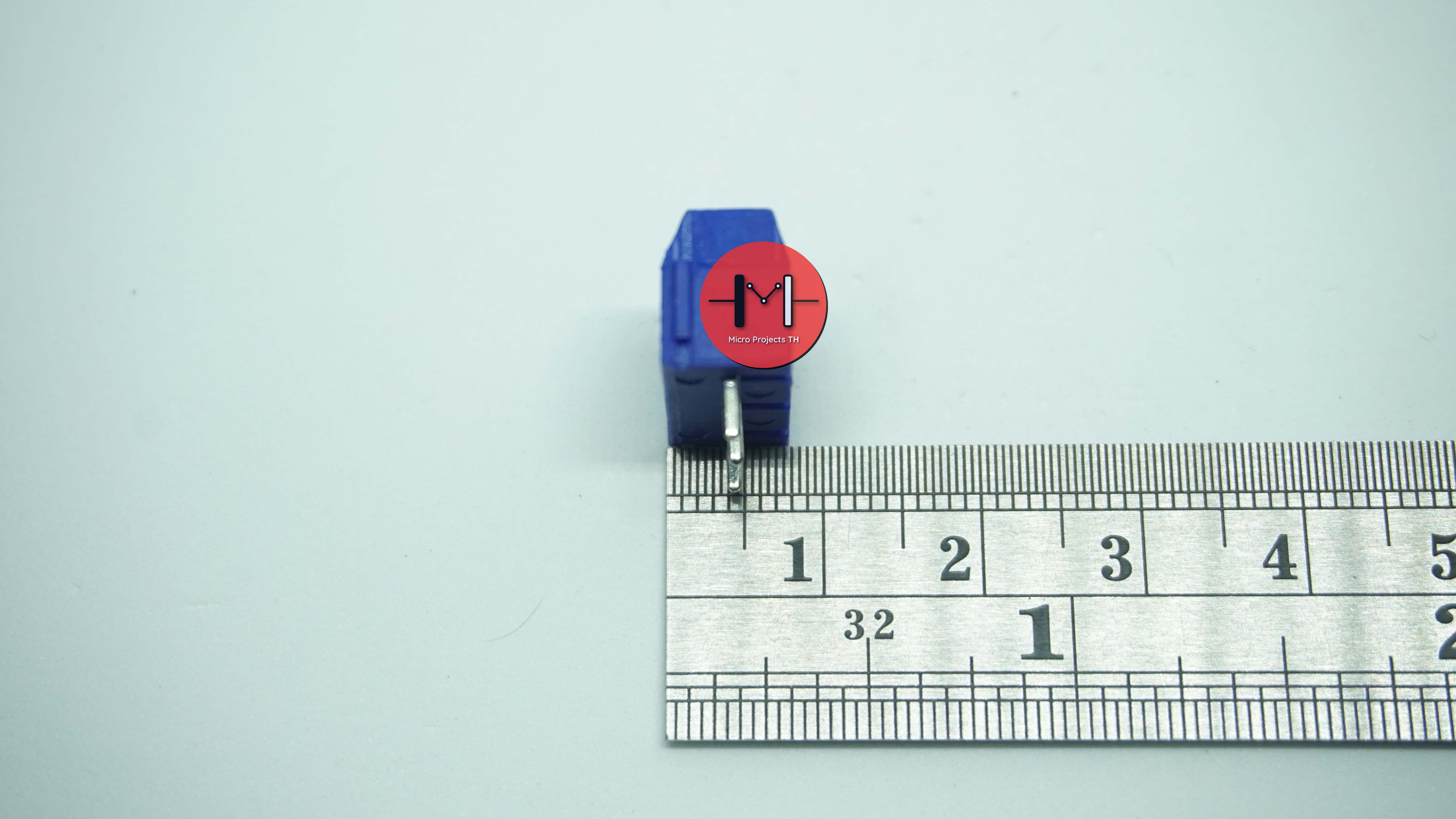 Screw Terminal Block KF301-3P สีน้ำเงิน Connector 5mm 16A 300V