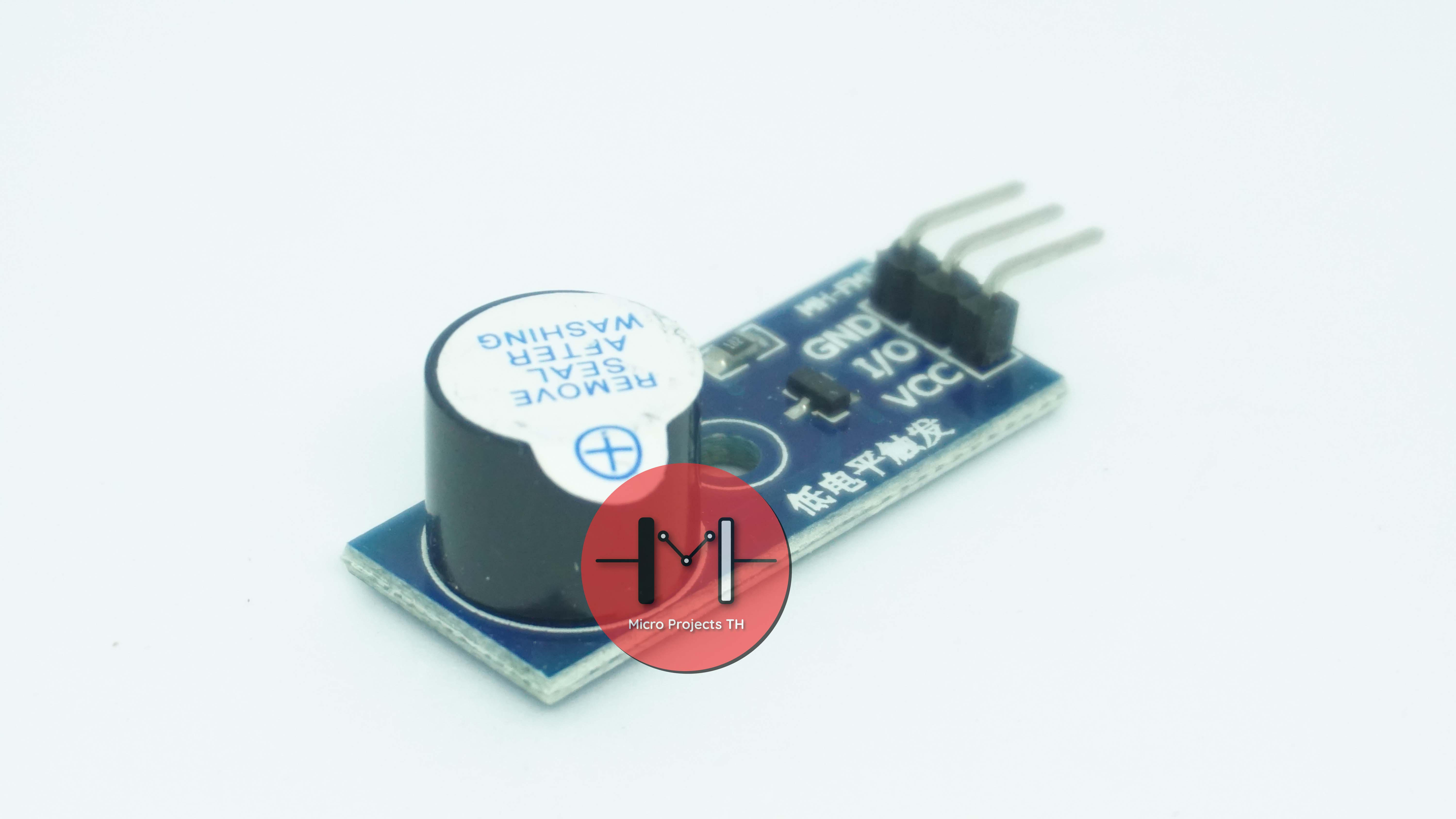 Active Buzzer Module 3.3 - 5V โมดูลสัญญาณเสียงเตือน
