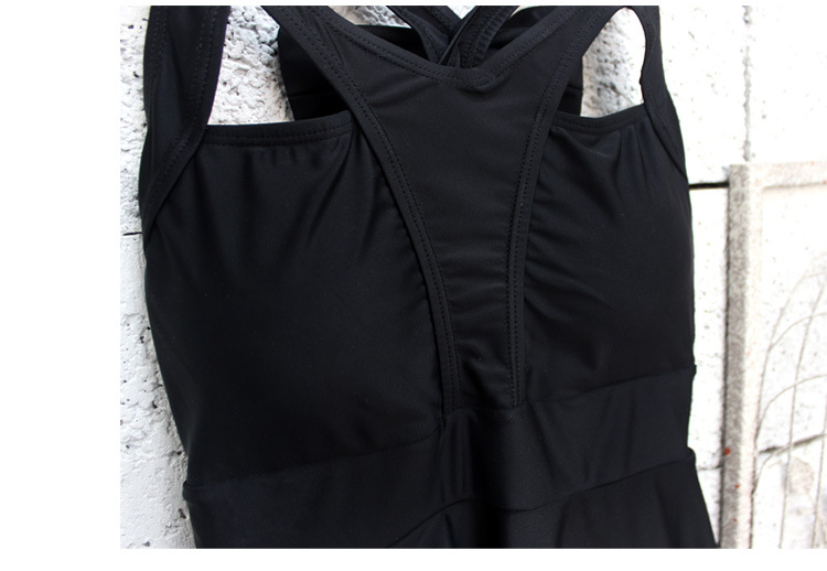 ชุดว่ายน้ำวันพีชสีดำ ส่งฟรี ems