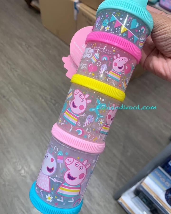 กระปุกใส่ขนม Smiggle snack stack -Peppa