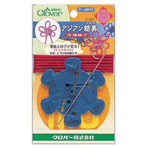 Clover 57-937เครื่องช่วยถักเชือกกระดุมจีนโชคดี รูปแบบ Type G(Ume)