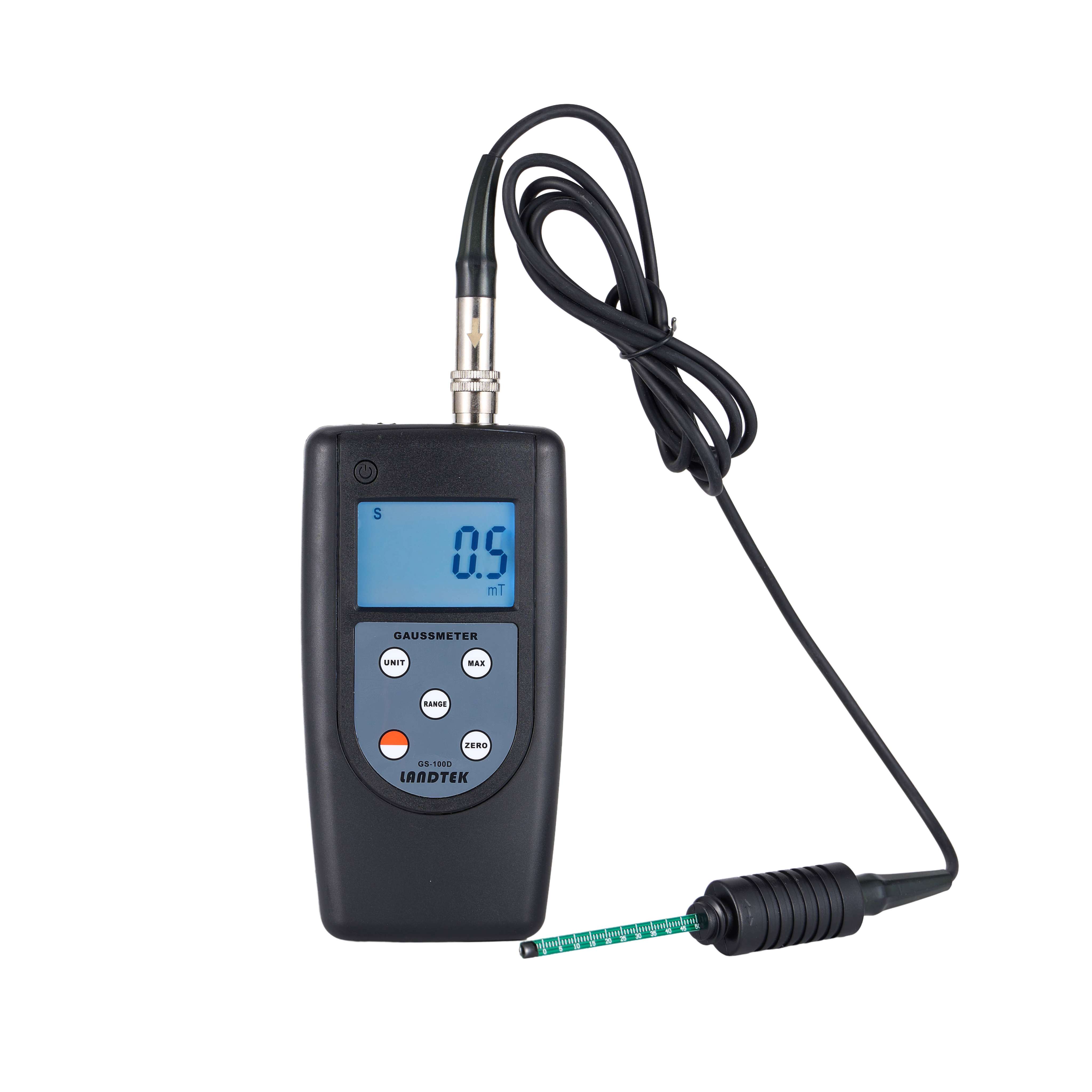 เครื่องวัดสนามแม่เหล็ก,Digital gaussian meter, Digital gaussian meter GS-100D,