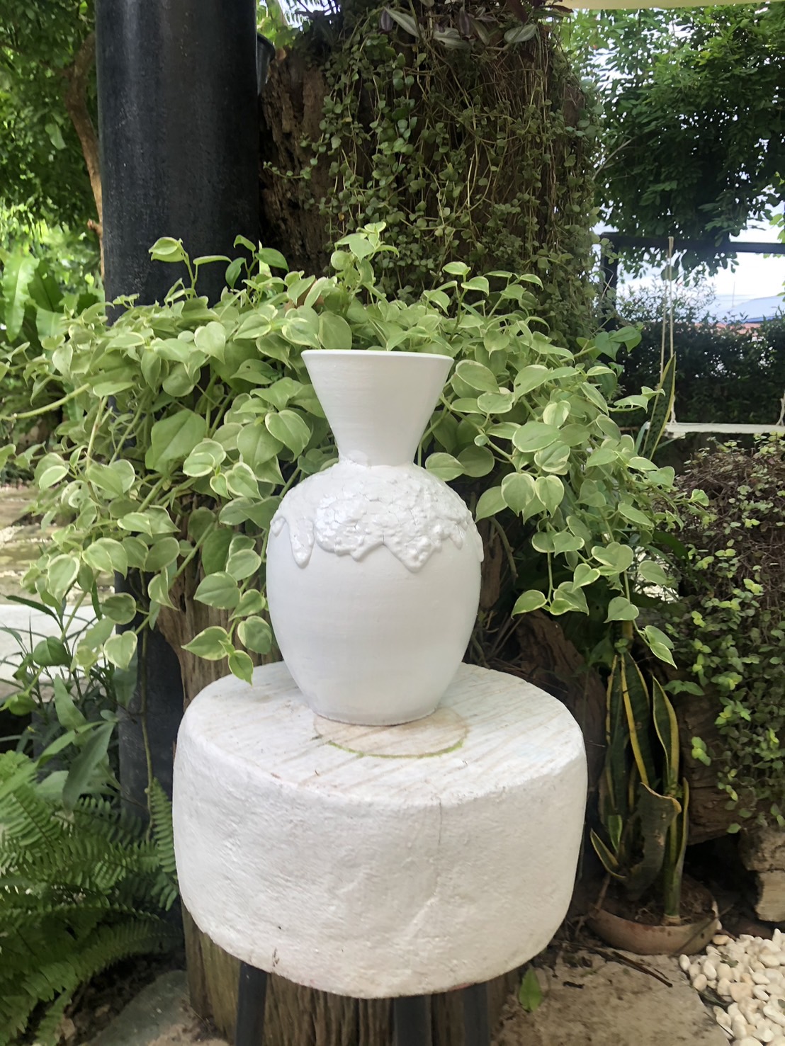 แจกันดินเผา