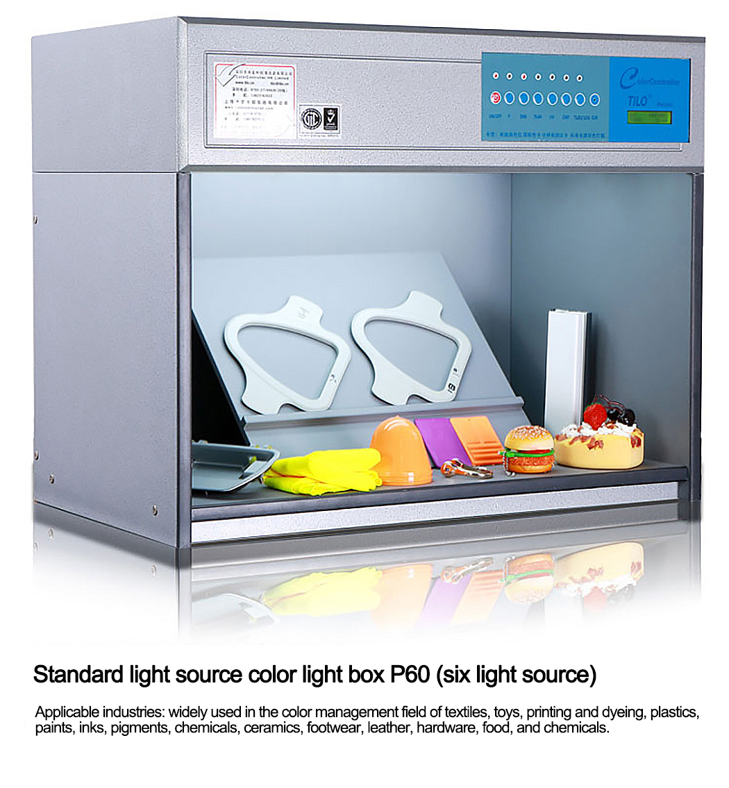 3nh,ตู้เทียบสี ,Color Matching Light Box,P60 (6) Light Source: D65, TL84, UV, F, CWF, TL83
