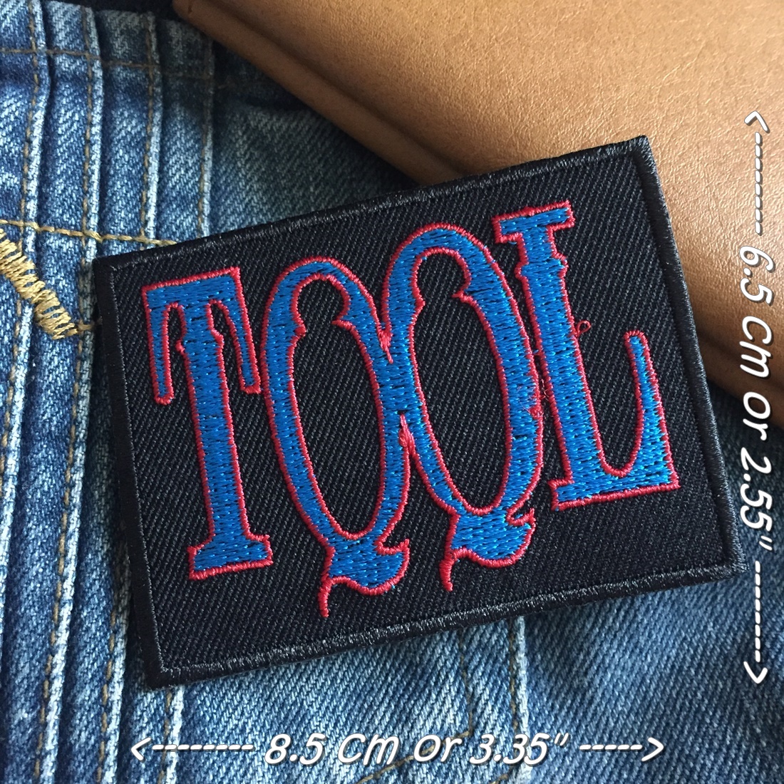Tool วงดนตรี ร็อค เฮฟวี่เมทัล พังค์ ตัวรีดแบบปัก อาร์มปัก ตัวรีดติดเสื้อ ตัวรีด ติดกระเป๋า ติดหมวก ติดแจ๊คเก็ต Rock Iron on Embroidered Patch