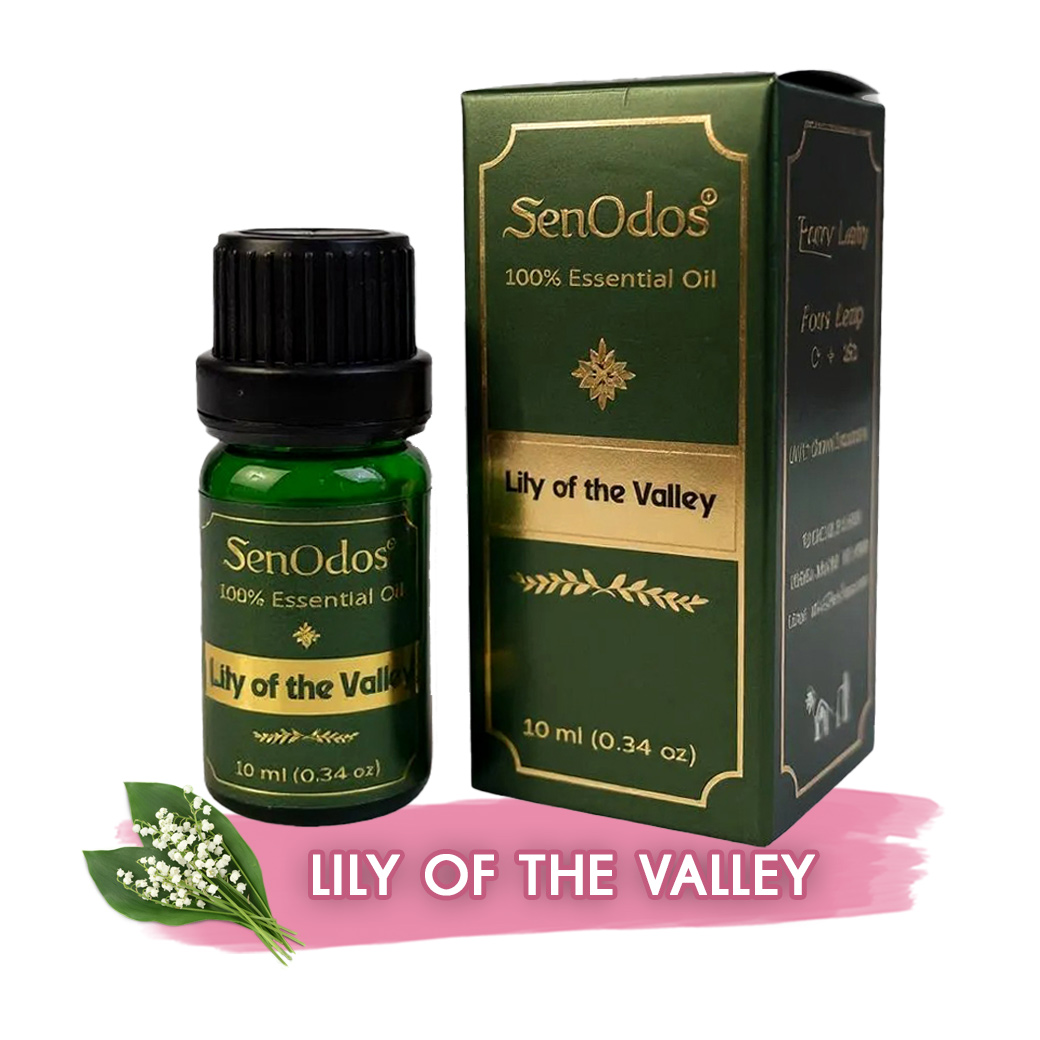 SenOdos น้ำมันหอมระเหยแท้ กลิ่นลิลลี่ ออฟ เดอะ แวลเลย์ (ลิลลี่ แห่งขุนเขา) Lily of the Valley Essential Oil 10ml