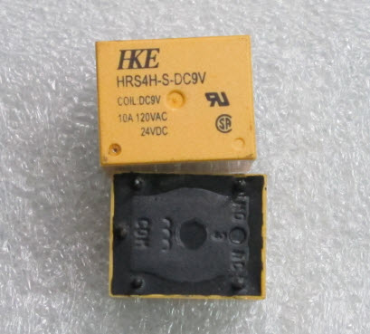 HRS4H-S-DC9V Relay Coil 9 VDC, 1 Form C (SPDT) Contact Rating 10A