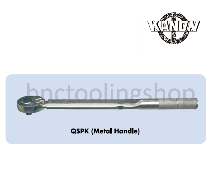 ประแจปอนด์หัวฟรีซ้าย-ขวา แบบปรับตั้งแรงขันตายตัว 40-120kgf•cm,Pre-Set Ratchet Torque Wrenches Metal Handle Range 40-120kgf•cm,BESTOOL-KANON,120QSPK
