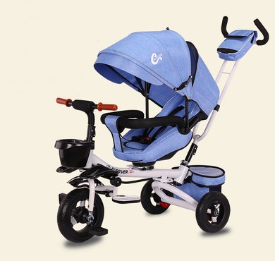 รถสามล้อเด็ก มัลติฟังชั่น2in1 ปรับใช้เป็นรถเข็นได้ รูปทรงสวยงามทันสมัย TP 21517