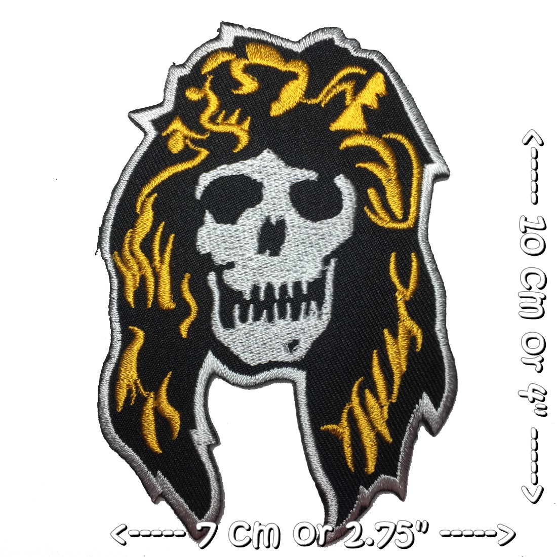 Guns N Roses ตัวรีดติดเสื้อ อาร์มรีด อาร์มปัก ตกแต่งเสื้อผ้า หมวก กระเป๋า แจ๊คเก็ตยีนส์ Rock Iron on Embroidered Patch