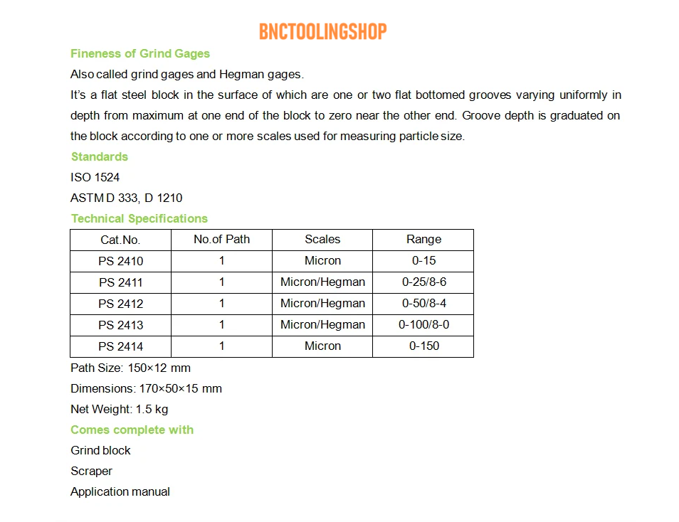 High Precision fineness Meter Grindometer,Grindometer, Single Groove Grindometer High Precision Fineness of Grind Gauges meter, tester Grind Micron Hegman gages paint inks,