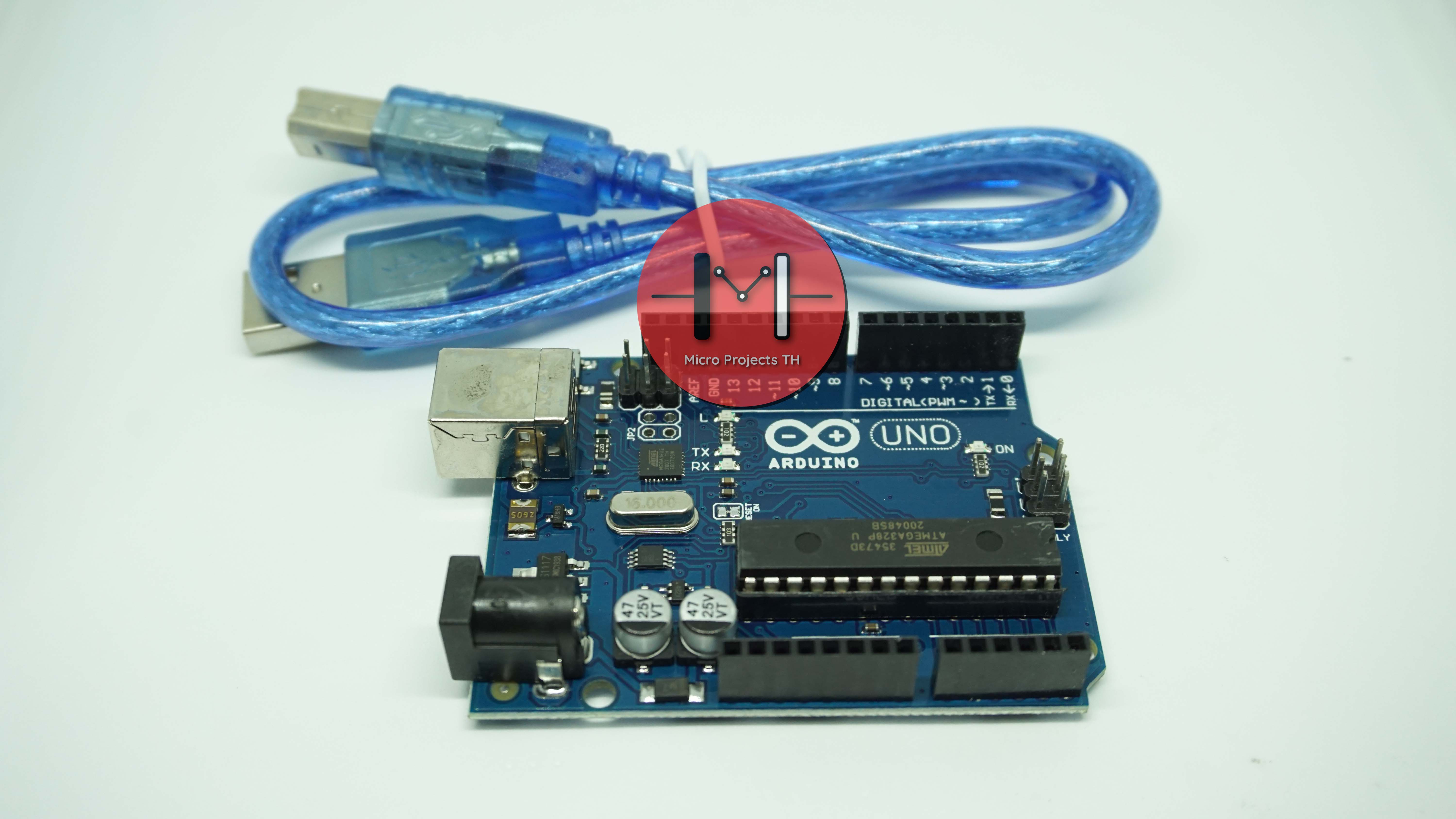 Arduino UNO R3 พร้อมสาย USB 15cm