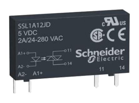 Slid State Relay SSL1A12JD Schneider Electric 2 A SPNO