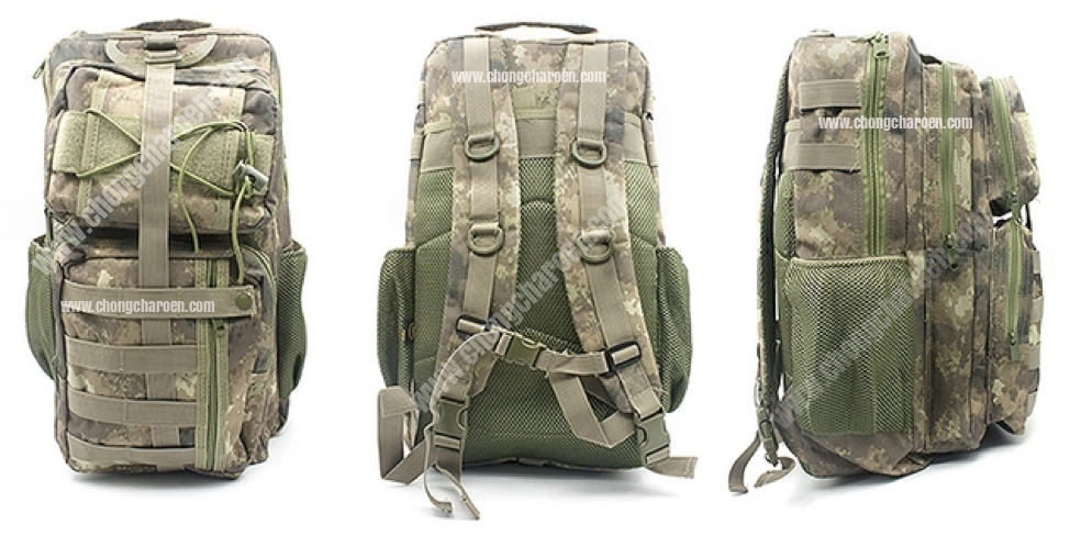 เป้ทหาร กระเป๋า แทคติคอล ยุทธวิธี เดินป่า 3T ผ้าหนา เกรด A