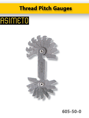ASIMETO,P149,Thread Pitch Gauges,605-50-0