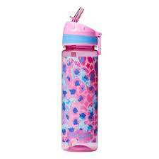 กระติกน้ำ หลอดดูด (Mirage 1) Smiggle water bottle- ชมพู