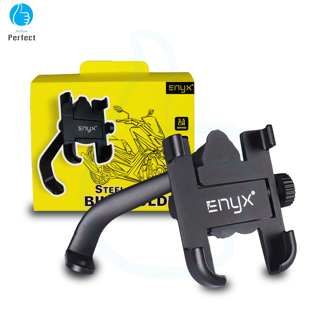 ที่จับโทรศัพท์มอเตอร์ไซค์ Motorcycle Holder ที่จับโทรศัพท์ จักรยานยนต์ ขาจับโทรศัพท์มอเตอร์ไซค์ หมุนได้ 360 องศา By Millionperfect รุ่น MB - 003