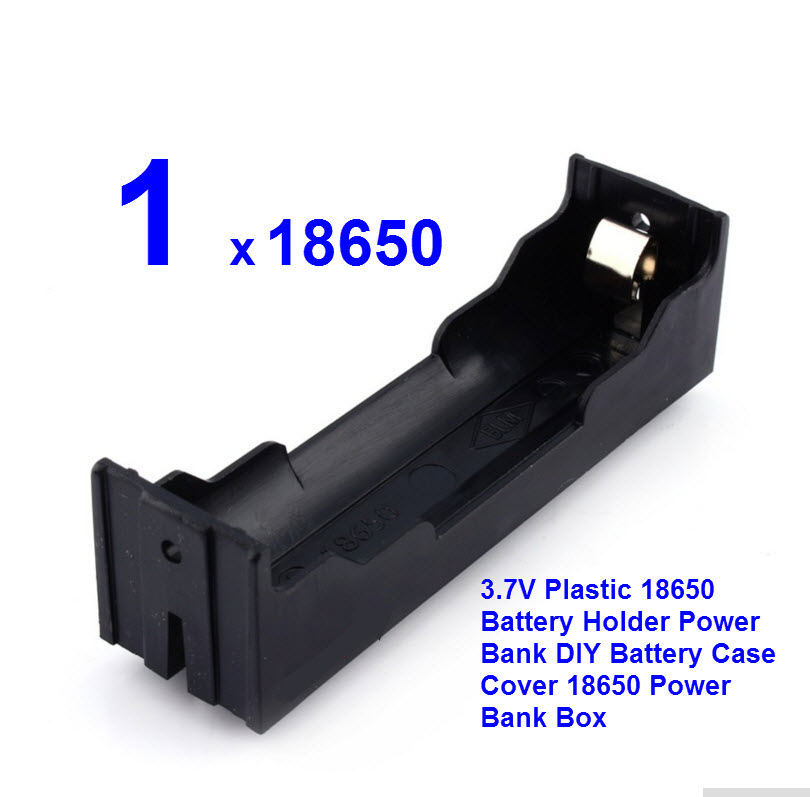 รางถ่าน 18650 แบบ 1 ก้อน 3.7V