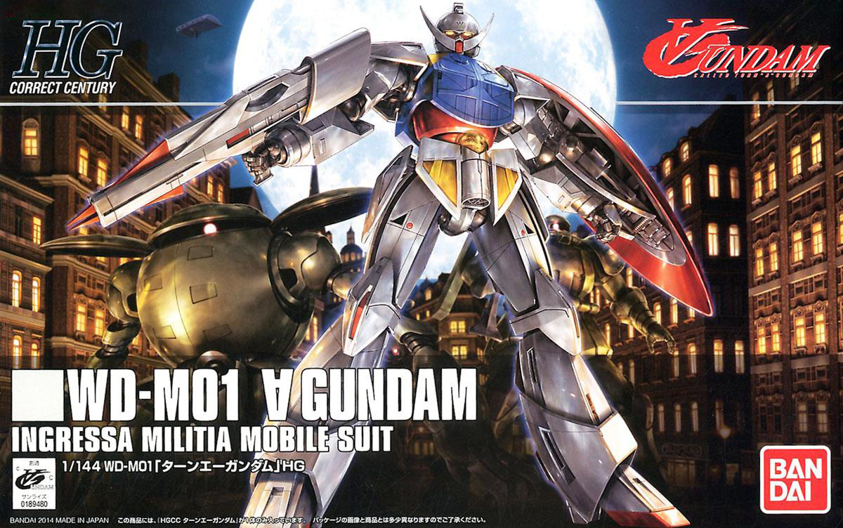 Bandai HGUC 1/144 Turn A Gundam 4573102604019 C5