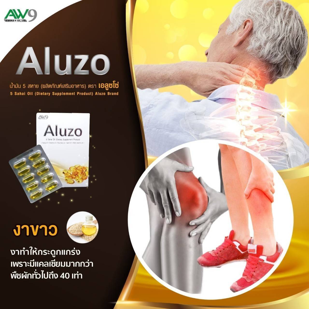 aluzo ช่วยเรื่องกระดูกอ่อน