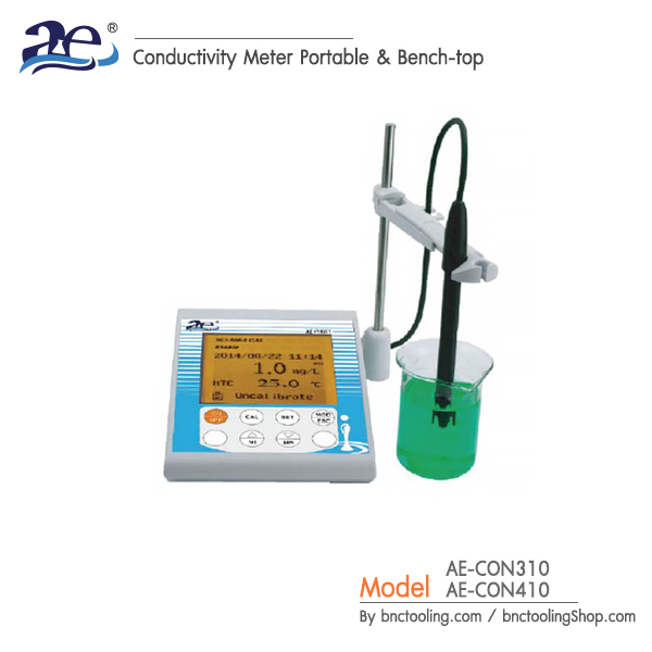 A&E Lab,Conductivity Meter Portable & Bench-top,AE-CON310/AE-CON410