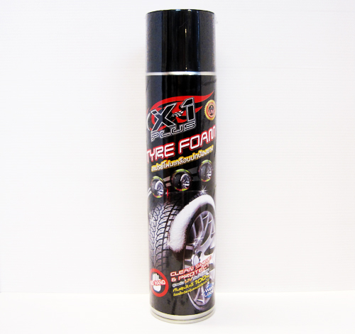 โฟมเคลือบยาง X-1 Plus TYRE FOAM