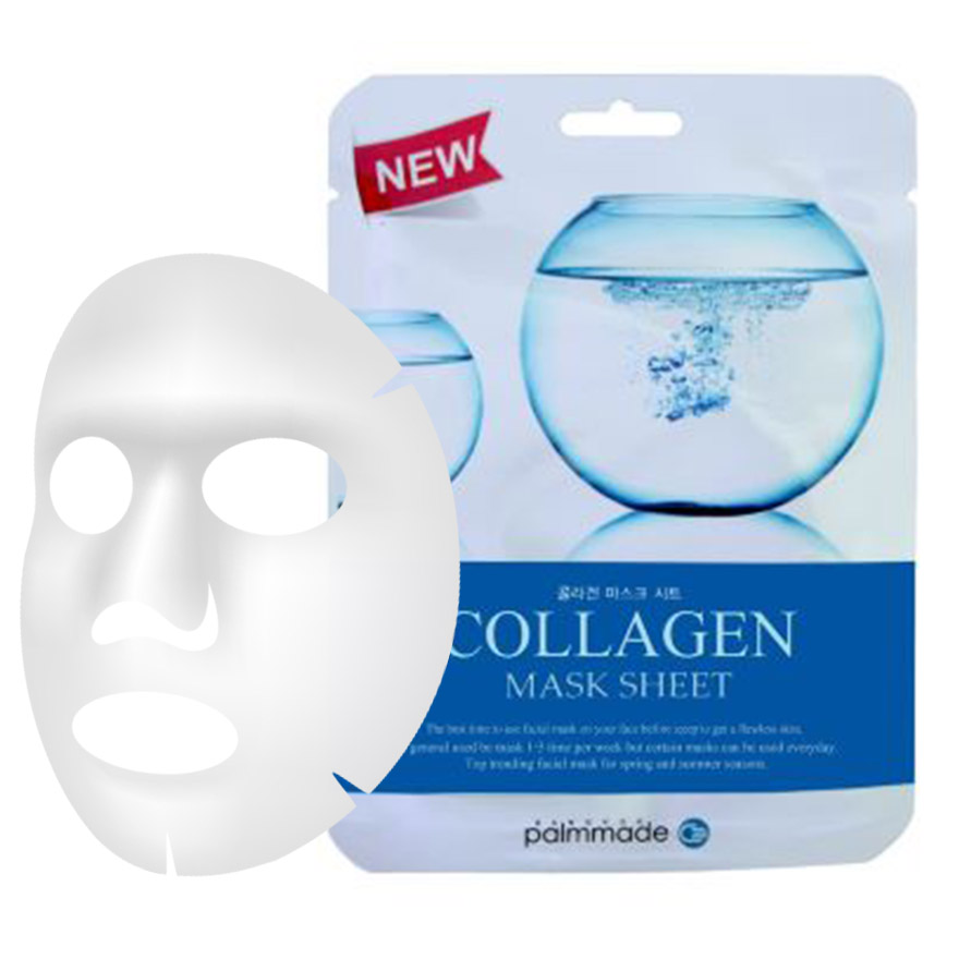 ปาล์มเมด คอลลาเจน มาส์ก ชีท (12 ชิ้น) PALMMADE COLLAGEN MASK SHEET (12 pcs)